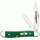 Case Limited XX Edition Series XX XXXIV Bright Green Bone Smooth Peanut Blade, 6220 SS, 11762