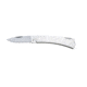 Case M1225L SS Small Lockback Executive Lockback, Drop Point Blade, Brushed Stainless Steel Handle 00041