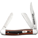 Case Medium Stockman 10318 SS Folding Knife,Clip,Spey and Sheepsfoot,Orange and Black,G10 Handle CA52170