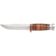 Case Mushroom Cap Leather Hunter Blade, 365-5 SS w/Leather Sheath, 10343