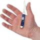 Case Peanut Blue Pearl Kirinite Folding Knife, 2.88in Closed, Mirror Clip/Pen Blades, Blue Pearl Kirinite Handle, 23446