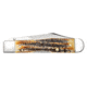 Case Cheetah Folding Knife, 4.38 in, Tru-Sharp Surgical Steel, Case 6.5 BoneStag Handle, 65319