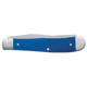 Case Trapper Folding Knife, 4.13 in, Tru-Sharp Surgical Steel, Blue G-10 Handle, 16740