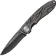 Case Tec X Framelock Harley Folding Knife,3.25in,Stainless Steel,Black Stonewash,Black Stonewash,Stainless Handle CA52114