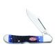 Case Copperlock Navy Blue Bone Folding Knife