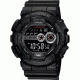 Casio Tactical G-Shock Black Tactical Watch - Shock Resistant GD100-1B