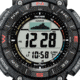 Casio Outdoor Casio Pro Trek Solar Watch Triple Sensor Watching Featuring an Altimeter, Barometer, Digital Compass, Thermometer and 100M WR - Mens, Black, One Size, PRG340-1