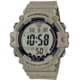 Casio Outdoor Classic 10-Year Battery Digital Watch w/Resin Strap - Mens, Tan, One Size, AE1500WH-5AV