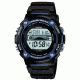 Casio Outdoor Self Charging Solar Power Watch with Tide Graph, Black WS210H-1AVCF