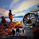 Casio PRO TREK Climber Line Triple-Sensor Atomic-Solar Watch - Mens, Gray, PRW6900BF-1