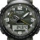 Casio PRO TREK Tough Solar Triple Sensor Watch - Mens, Green, PRG601YB-3