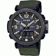 Casio Tactical Pro Trek Solar AtomicTriple Sensor Watch, Black Face w Black Band, Adjustable, PRG-600YB-3CR