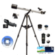 800x72mm Refractor Telescope Kit,White