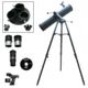 Cassini C-1000120TR 1000mm x 102mm Tracker Telescope w/Multiple Ocular Holder, Black, NSN N, C-1000120TRMOH
