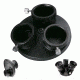 Cassini Telescope Multiple Ocular Holder, up to 3 eyepieces, Black, 1.25in MOH