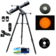 Cassini Tracker 600mm x 90mm Refractor Telescope and Solar Filter Cap, Black, NSN N, C-60090TRSF