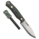 Casstrom Casstrom No.8 Swedish Forest Fixed Blade Knife Green Micarta 3.25" Satin, Green, Sandvik 14C28N, adult, BHQ-206425