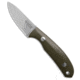 Casstrom Casstrom Safari Mini Hunter Fixed Blade Knife Olive Green G-10 2.6" Satin, Green, Sandvik 14C28N, adult, BHQ-202568