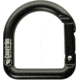 Casstrom D-shape Carabiner, Breaking Strength Of 400Kg, Can Take Knife Sheaths w/ A Belt Loop Up To 1.38in Wide, Not For Climbing, For Use w/ No, 3 Dangler Ci10109, Aluminum, Black, Black, OS10113