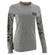 Caterpillar Banner L/S T-Shirt - Women's, Medium, Dark Heather Grey, 1010016-10123-M