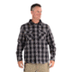 Caterpillar Buffalo Check Flannel Overshirt - Men's, Extra Large, Charcoal/Black, 1610031-12914-XL
