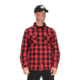 Caterpillar Buffalo Check Flannel Overshirt - Men's, Medium, Red/Black, 1610031-12912-M