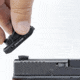 CAT Devices Gen3 Duty Magnetic Mounting System Adapter Plate, Glock slide 25.5mm, RMR, Black, CATMM3G02