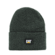 Caterpillar Label Cuff Beanie, One Size, Army Moss, 1090026-10639-OS
