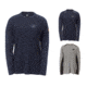 Caterpillar Flame Resistant Long Sleeve Performance Crew Shirt, FR Navy, FR Navy Heather, Heather Grey