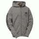 Caterpillar Full Zip Hooded Sweatshirt, Dark Heather Grey, Medium W10840-004-M