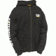 Caterpillar Full Zip Hooded Sweatshirt, Black, Small W10840-016-S