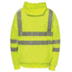 Caterpillar Hi Vis Full Zip Lined Sweatshirt, Hi-Vis Yellow, Medium 1910804-407-M