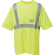 Caterpillar Hi-Vis T-Shirt, Hi-Vis Yellow, 2XL Tall 1510232-407-2XLT