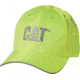 Caterpillar Hi-Vis Trademark Cap, Hi-Vis Yellow, One Size 1128101-407-OS