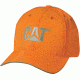 Caterpillar Hi-Vis Trademark Cap, Hi-Vis Orange, One Size 1128101-607-OS