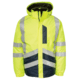 Caterpillar Hi-Vis Waterproof Jacket - Men's, HiVis Yellow/Navy, 2XL 1310051-65N-2XL