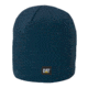 Caterpillar Logo Knit Cap, Dark Marine, One Size 1120038-10378-OS