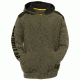 Caterpillar Logo Panel Hooded Sweatshirt, Army Moss, 2XL 1910802-10639-2XL