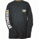 Caterpillar Trademark Banner Long Sleeve T-Shirt, Black, Small 1510034-016-S