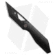 Cavol Knives Shimo Folding Knife, 2.65in, Bohler M390 Stainless Steel, Tanto Blade, Titanium, Black Handle, Black/Black Gray, 6.35 inch, BHQ-199043