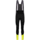 GOREWEAR SPINSHIFT Thermo Cycling Bib Tights+ Mens in Black/Neon Yellow Large Form fit 3238FE11, 101085-9908-L