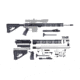 CBC Industries Unassembled AR-10 Rifle Kit, 20 in, 0.308 Ss, Black, U-205-199