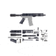 CBC Industries Unassembled AR-15 Pistol Kit, 7.5 in, 5.56, Black, U-205-443