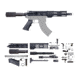 CBC Industries Unassembled AR-15 Pistol Kit, 7.5 in, 7.62X39, Black, U-205-731
