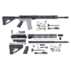 CBC Industries Unassembled AR-15 Rifle Kit, 20 in, 0.223 Wylde, Black, U-205-103