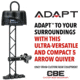 CBE Adapt Quiver, 5 Arrow, Black, CBE-AC-AD