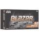 CCI Ammunition Blazer 10mm Auto 180 Grain Jacketed Hollow Point Brass Pistol Ammo, 50 Rounds, 5251