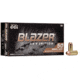 CCI Ammunition Blazer, .40 S&amp;W, 180 Grain, FMJ, Brass Case, Brass Centerfire Pistol Ammo, 50 Rounds, 5220
