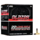 CCI Ammunition Blazer Rimfire .22 Long Rifle 38 Grain Lead Round Nose Rimfire Ammo, 525 Rounds, 10022