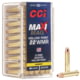 CCI Ammunition Maxi-Mag .22 Winchester Magnum Rimfire 40 Grain Jacketed Hollow Point Rimfire Ammo, 50 Rounds, 24
